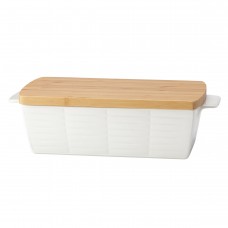 Lenox Entertain 365 Sculpture Loaf Pan with Lid LNX7754